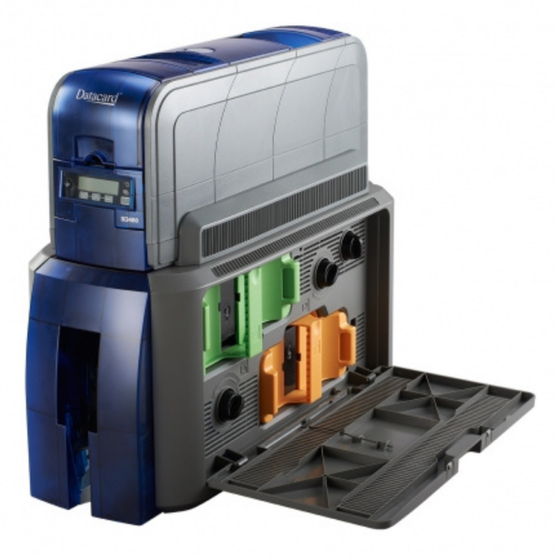 Datacard SD460 card printer is two-sided, full-color card printer with laminator. Increase the security and durability of your ID-cards.