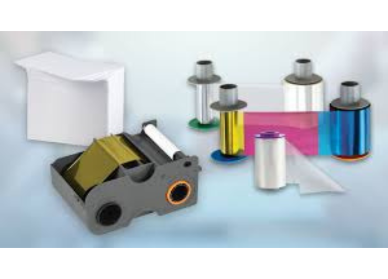 What is card printer ribbon