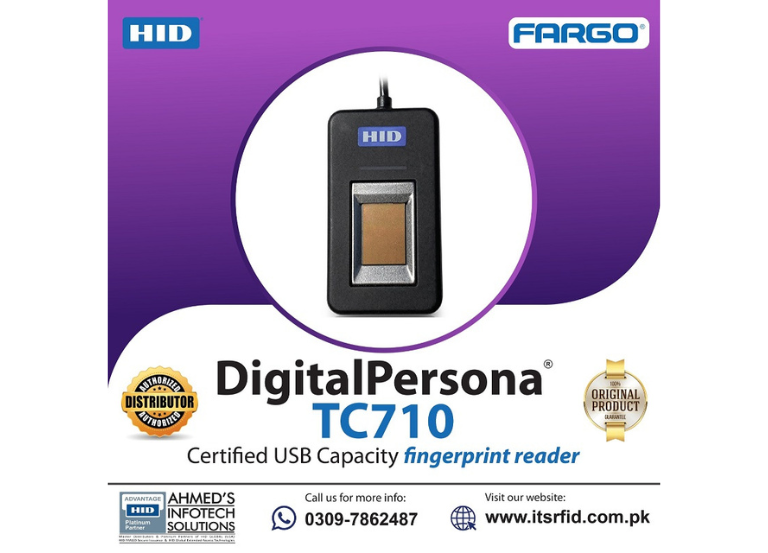 What is the use of fingerprint reader