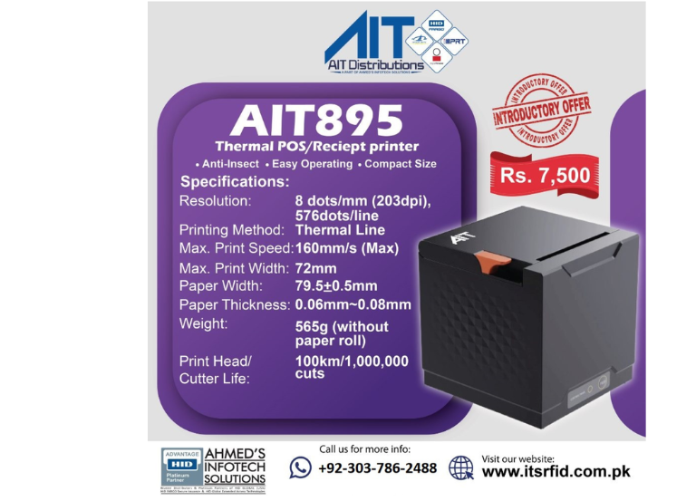 What does a thermal printer do