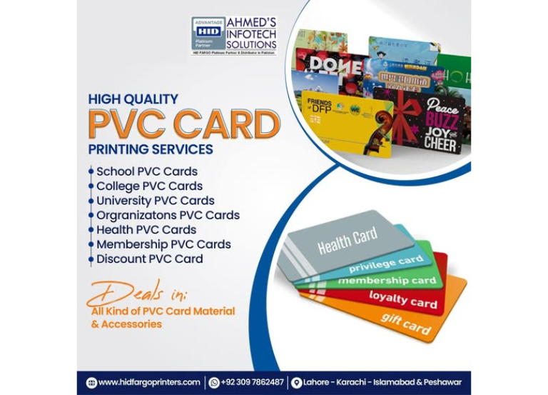 Pre-printing student cards in Lahore