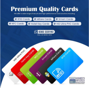 Pre-printing student cards in Lahore