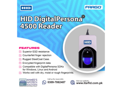 How to use HID 4500 Fingerprint Reader?