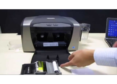 How to fix card jam FARGO DTC1250e Printer