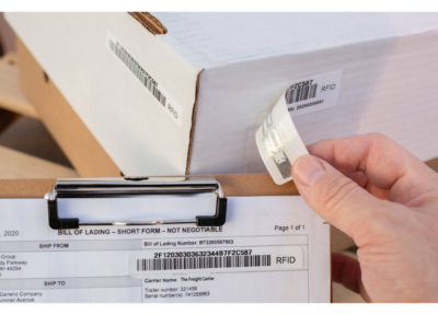 What are the two types of RFID tags