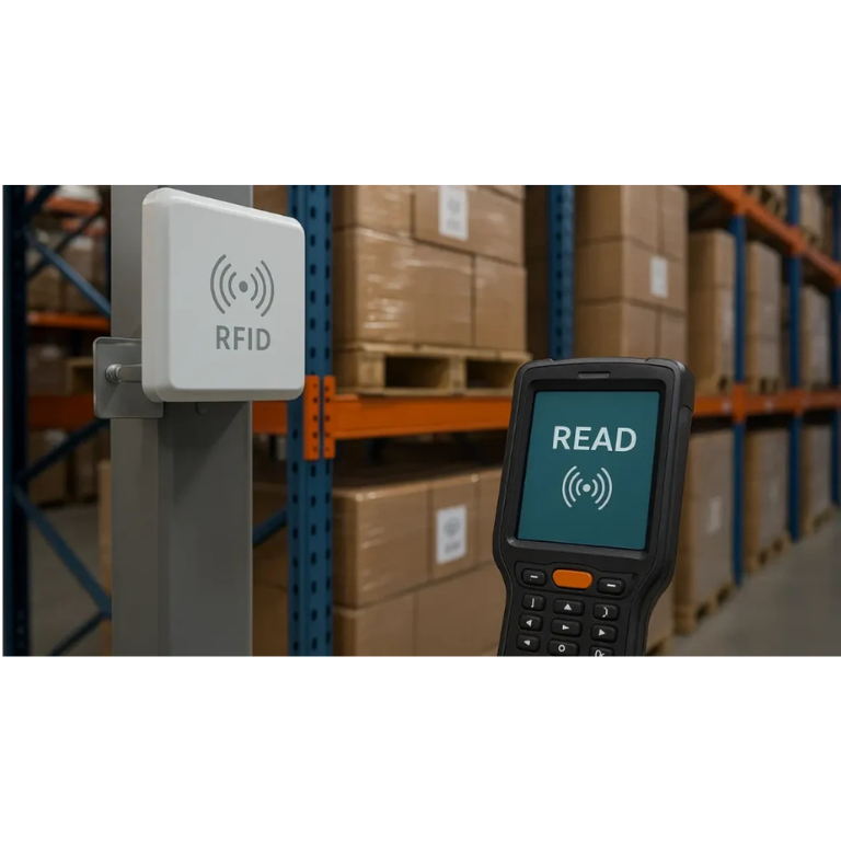 How is RFID used in logistics