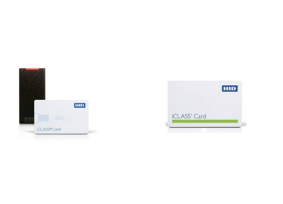 What are the different types of iCLASS cards