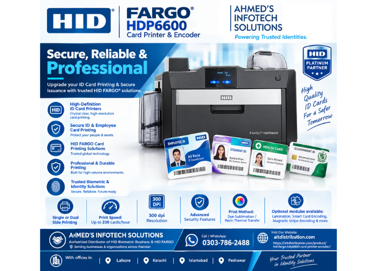 HID FARGO HDP6600 Card Printer Price