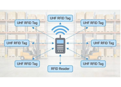 What does UHF stand for in the context of RFID